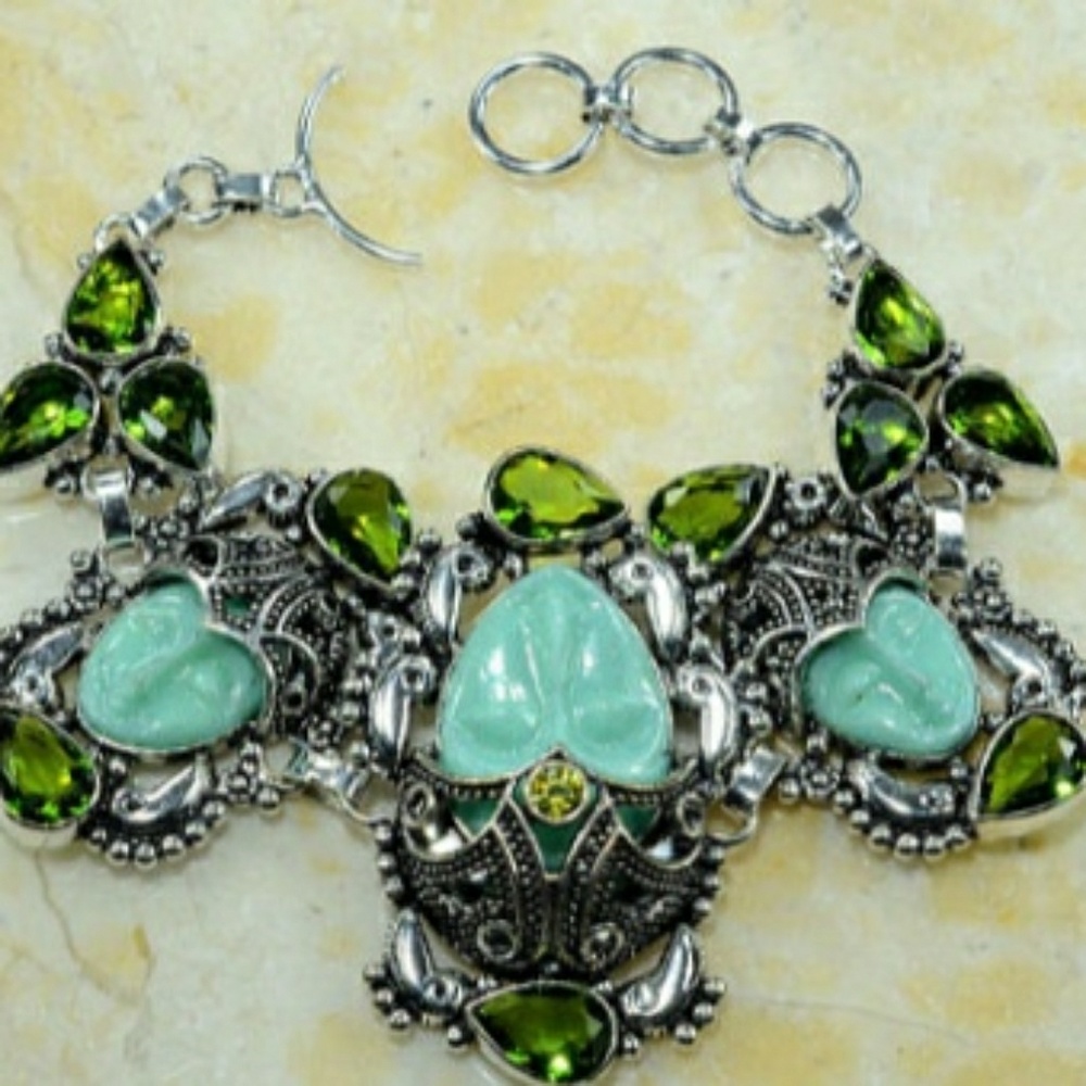 Peridot bracelet